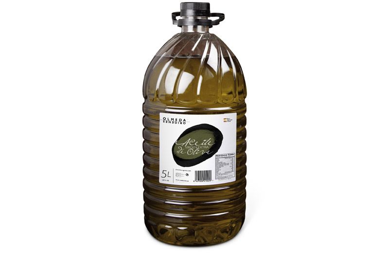 Extra Virgin Olive Oil - 5Ltr - PET Container - from Ácula (Granada), Andalusia