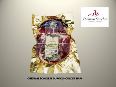 Sánchez Original Boneless Duroc Serrano Ham 24 &amp; 18 Months Chamuscados &quot;Konduroc&quot; ELECCIÓN SENSACIONES