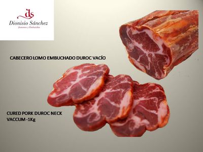 Dionisio Sánchez Cabecero Lomo Embuchado Duroc - 1kg