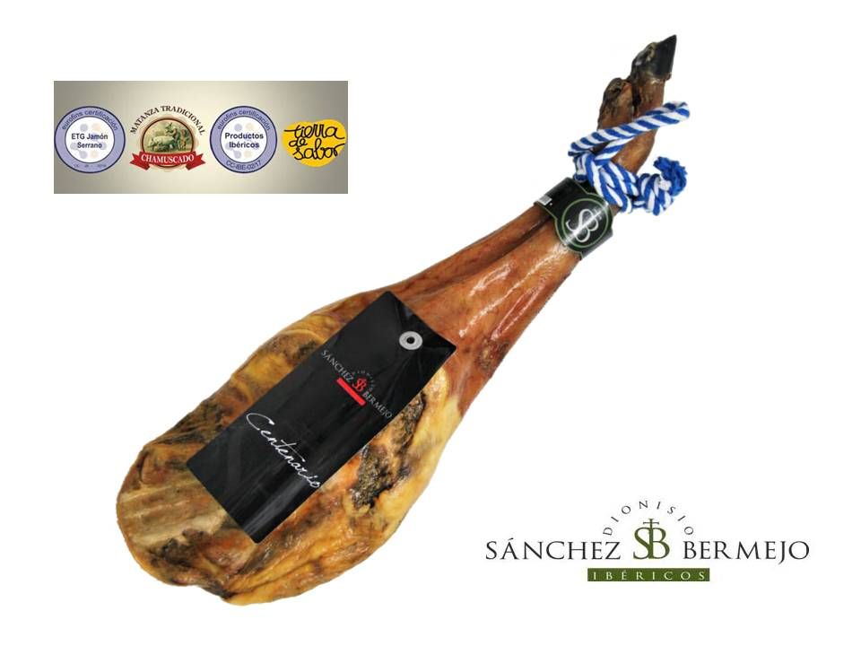 Sánchez Bermejo Ibericos: Cebo Iberian Shoulder 50% Iberian Breed - Centenario + 16 Mths +/- 5kg each x 3No per Case