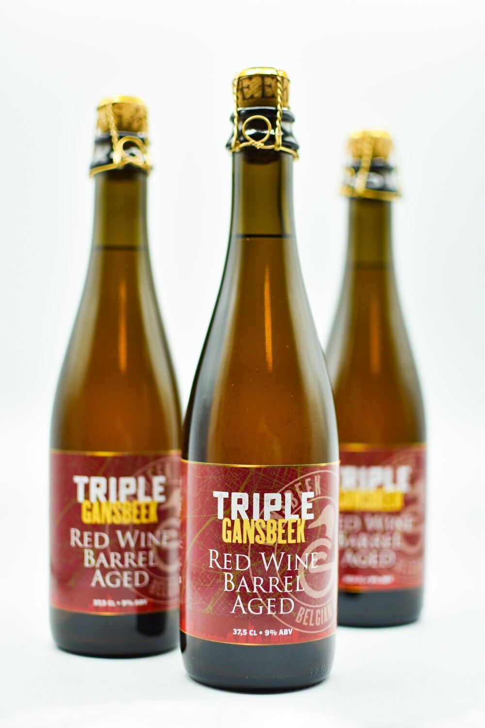 3 x 75CL Gansbeek Triple Red Wine Barrel Aged
