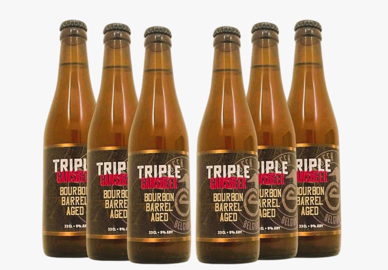 12 x 33cl Gansbeek Triple Bourbon Barrel Aged