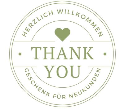 Willkommens-Geschenk für Neukunden