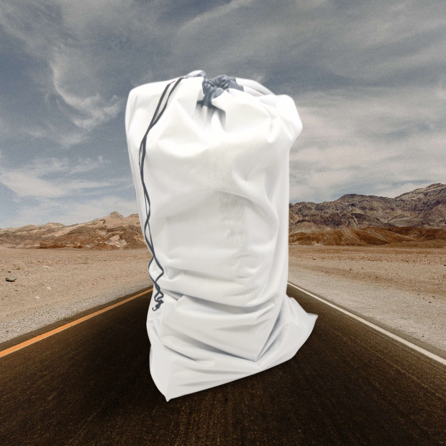 SmartTransportBag - mit Verschluss "Superheld 120 Liter (70 cm x 105 cm, B x H)"