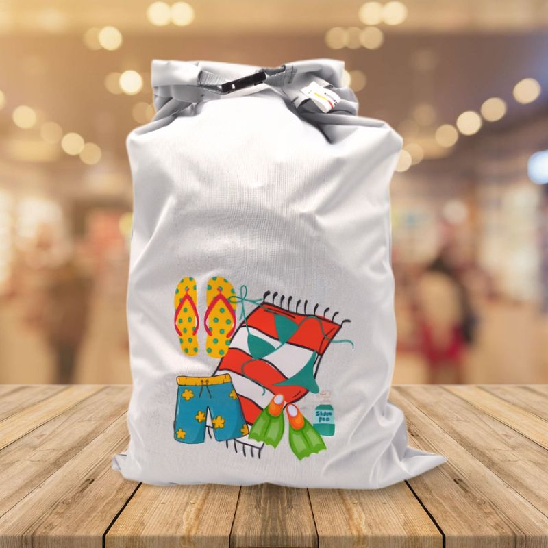 SmartSwimBag - der wiederverwendbare Beutel für nasse Schwimmbekleidung SmartSwimBag - der wiederverwendbare Beutel für nasse Schwimmbekleidung "Freizeitheld 20 Liter"