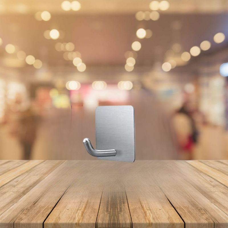 Edelstahl Wandhaken, selbstklebend "Helferlein"