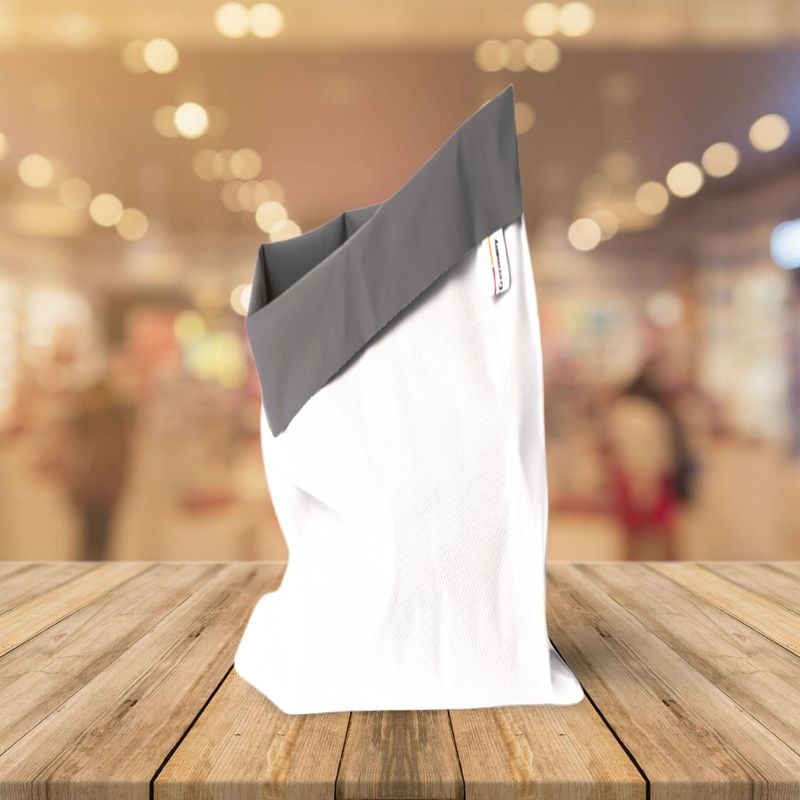Smartwastebag für Kunststoff-Wertstoffsammler-58-Liter (V-3547-Restmuell_800x800) - der wiederverwendbare Müllbeutel Smartwastebag für Kunststoff-Wertstoffsammler-58-Liter (V-3547-Restmuell_800x800) - der wiederverwendbare Müllbeutel "Resorti" 58 Liter (79,5 x 86 cm, B x H)