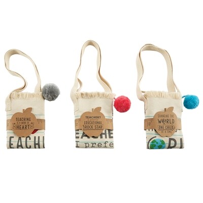 World Pom Pom Teacher Tote #40300006W World Pom Pom Teacher Tote #40300006W