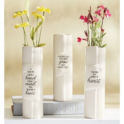 Heart Teacher Stem vase #47700172R Heart Teacher Stem vase #47700172R