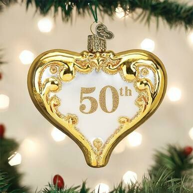 50th Anniversary Heart #30056
