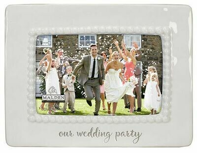 4x6 Our Wedding Party Ceramic #3087-46