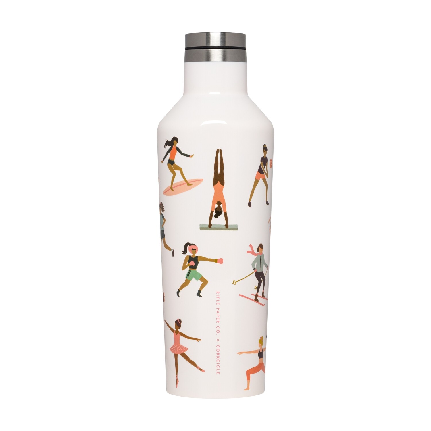 Canteen - 16 oz Rifle Paper Sports Girls #RP2016GBSG Canteen - 16 oz Rifle Paper Sports Girls #RP2016GBSG