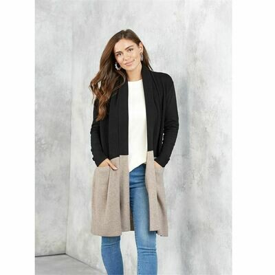 Ford ColorBlock Cardigan BK SM #8030002BK-SM Ford ColorBlock Cardigan BK SM #8030002BK-SM