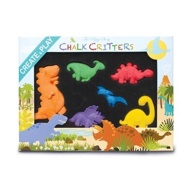 Chalk Critters-Dinosaur World #5603
