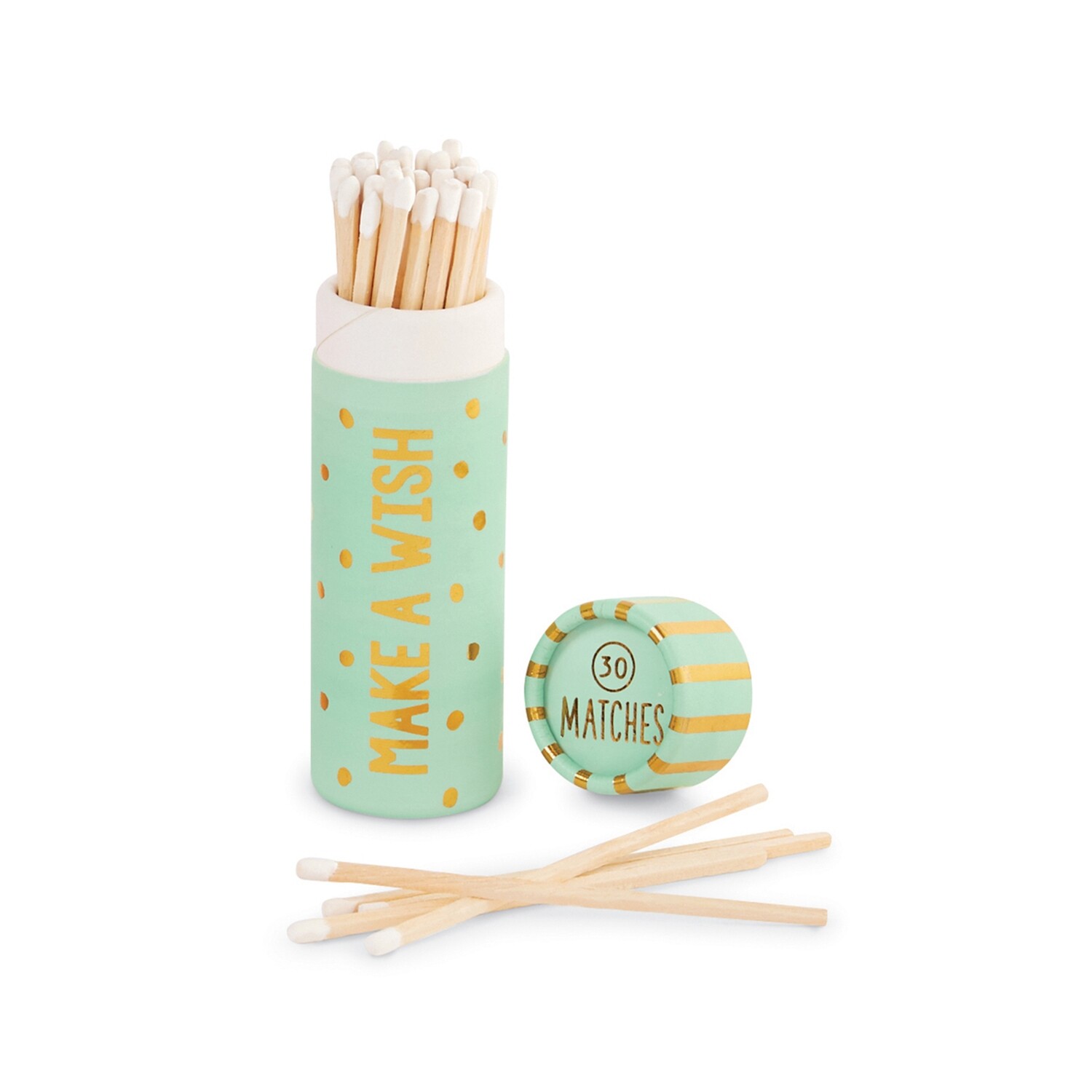Teal Birthday Matches Tube #42600540T