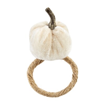 Pumpkin Napkin Ring Cream #49500023 Pumpkin Napkin Ring Cream #49500023