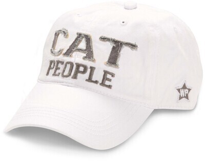 WP - Cat People White Adjustable Hat #67247