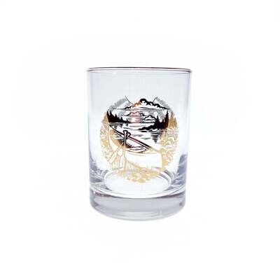 Canoe Whiskey Glass #D20030031