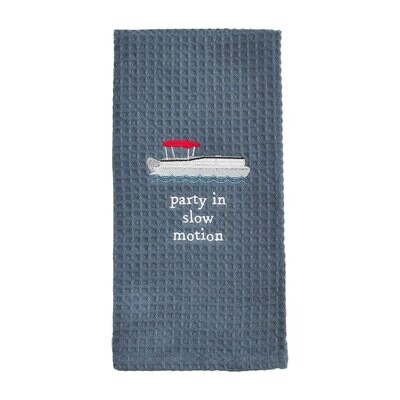 Party In Slow Waffle Towel #41500286P