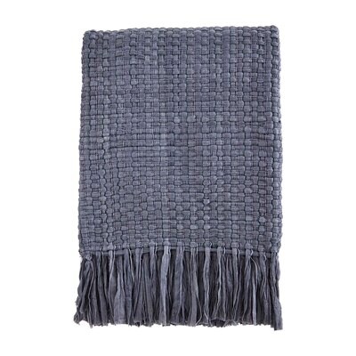 Blue Recycled Colored Throw #41000094B