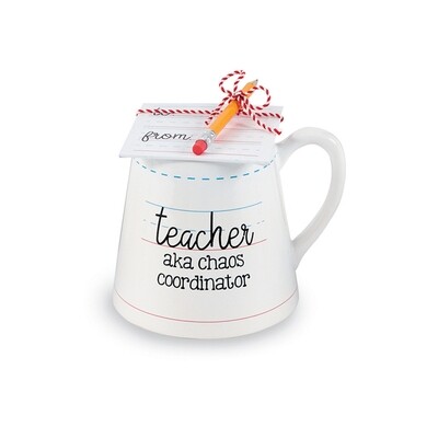 Choas Teacher Pencil Mug Set #43500039C