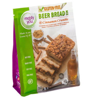 Beer Bread Cinnamon Gluten-Free Mix #GFC201 