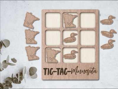 Minnesota Tic-Tac-Toe Game #TTT-Minnesota