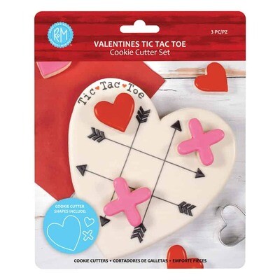 Valentine 3Pc Tic Tac Toe Set #5163