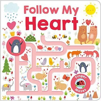 Maze Book:  Follow My Heart