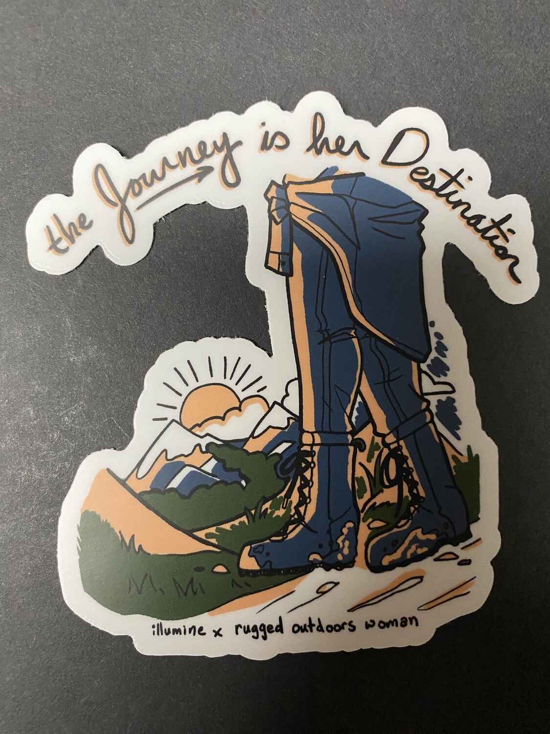 Journey/Destination Sticker