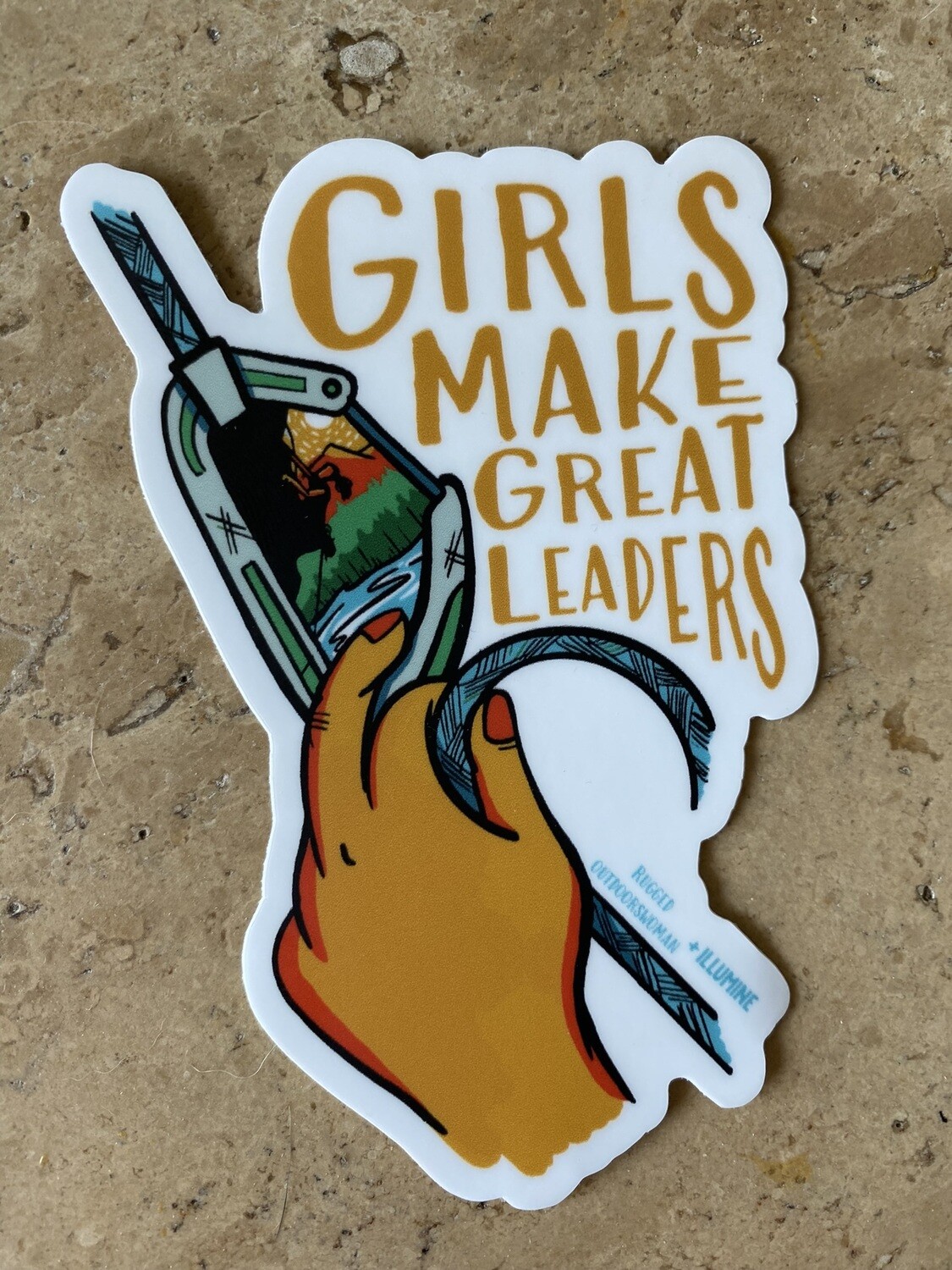 Great Leaders Sticker