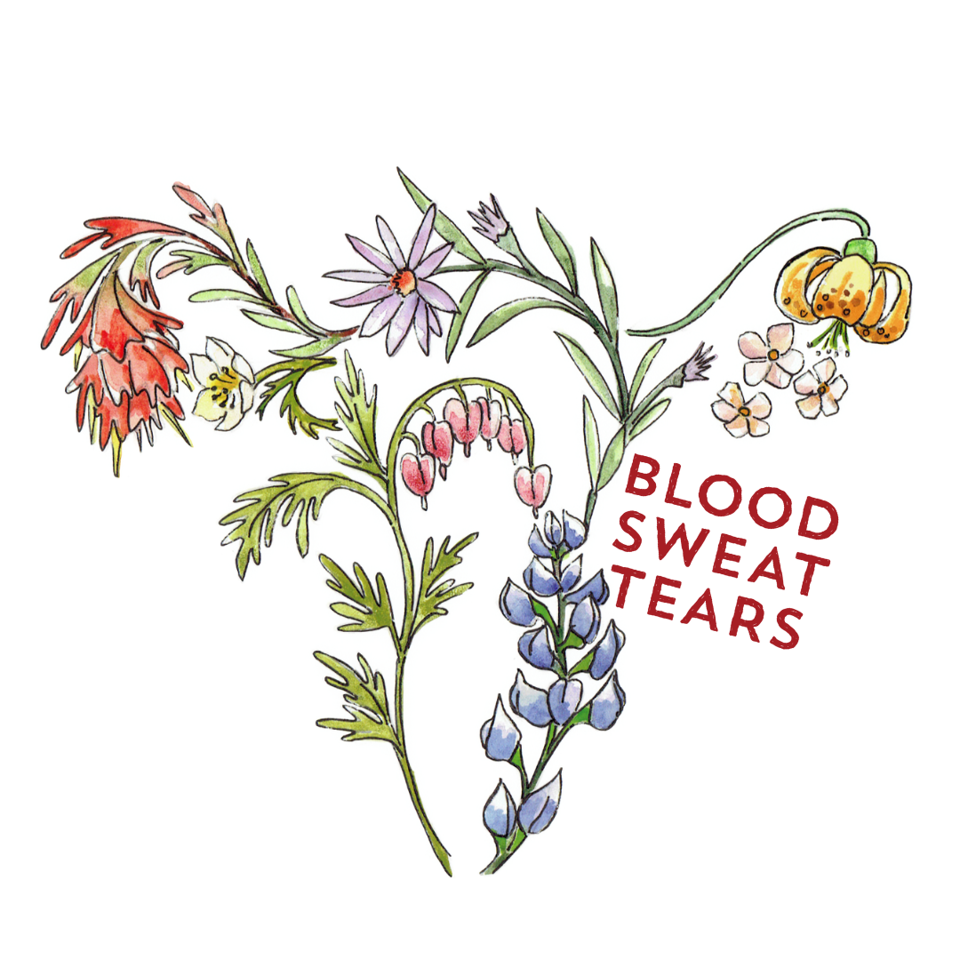 Blood Sweat Tears Sticker