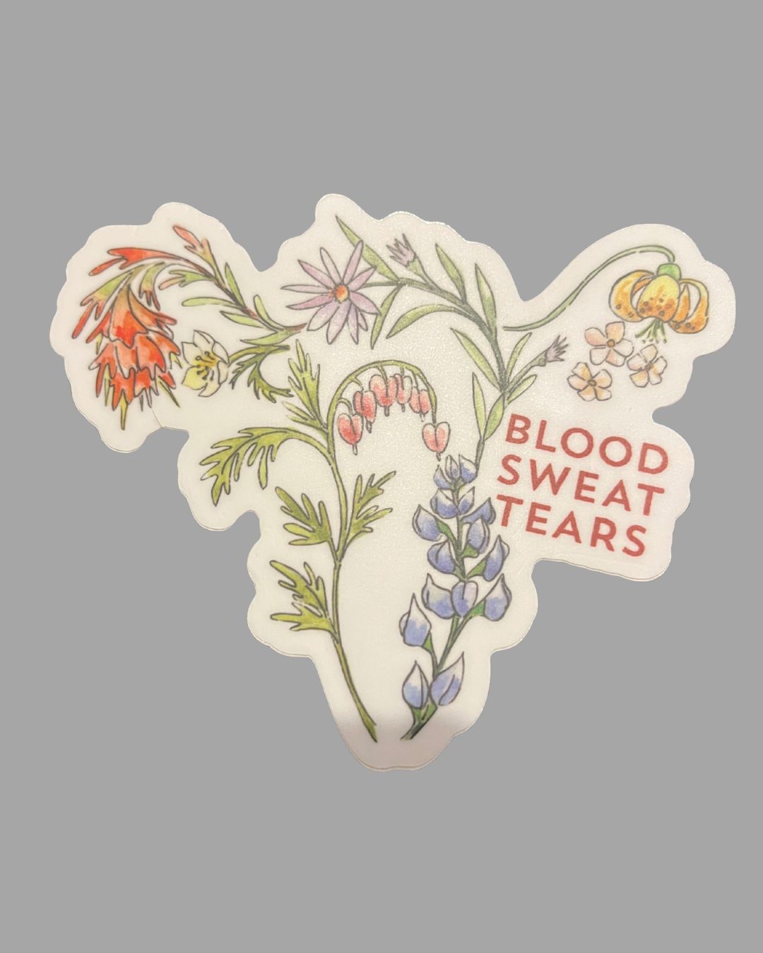 Blood Sweat Tears Sticker Blood Sweat Tears Sticker