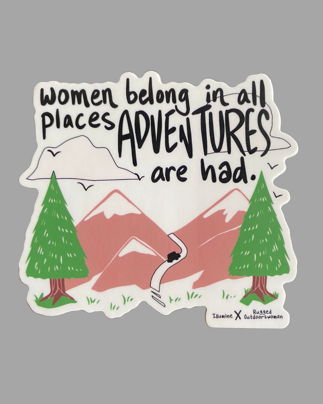 Women Belong Sticker