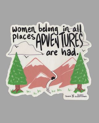 Women Belong Sticker Women Belong Sticker