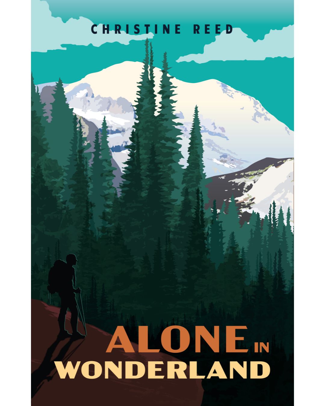 First Edition Signed -- Alone in Wonderland by Christine Reed