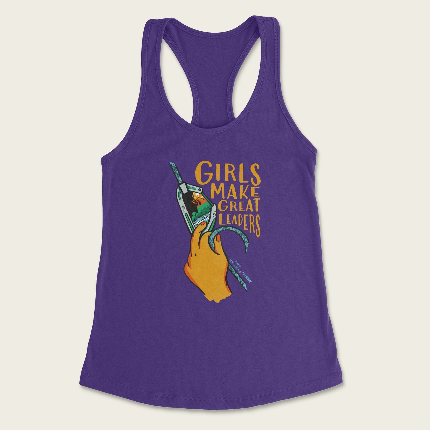 "Great leaders" by Illumine Collect - Tank - Size LARGE