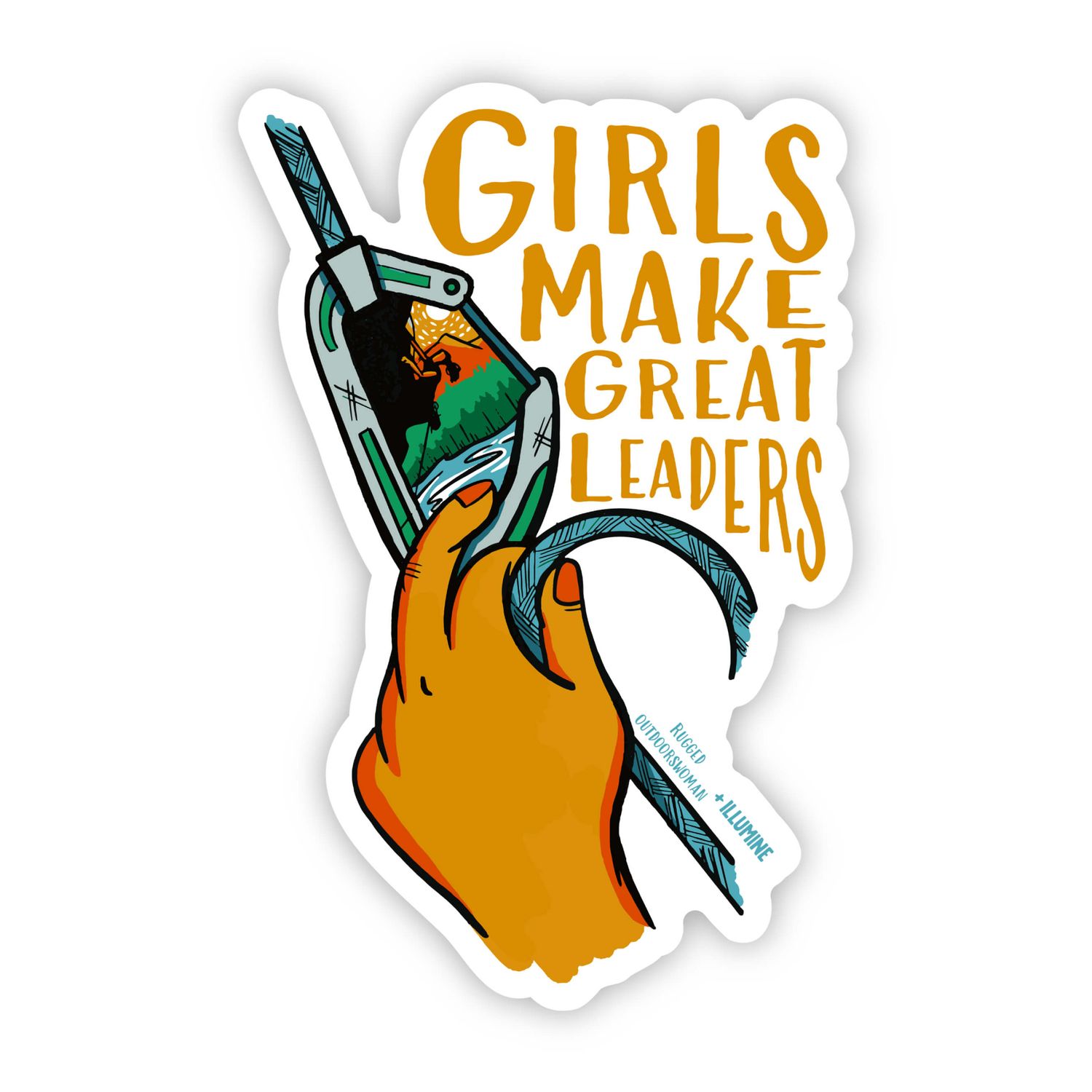 Great Leaders Sticker