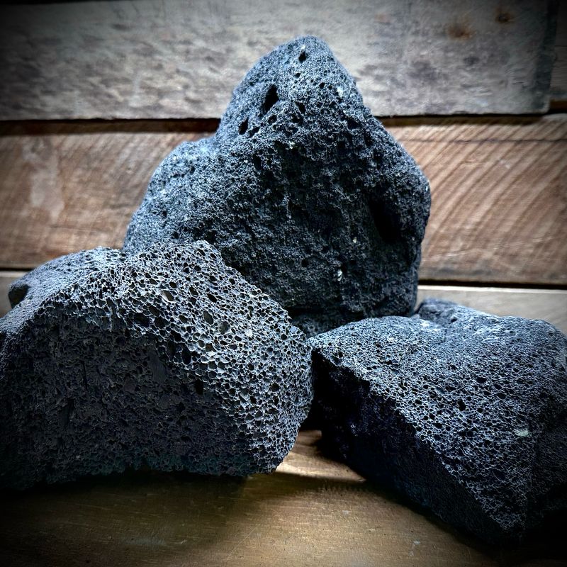 Black Lava Rock (1\KG) Black Lava Rock (1\KG)