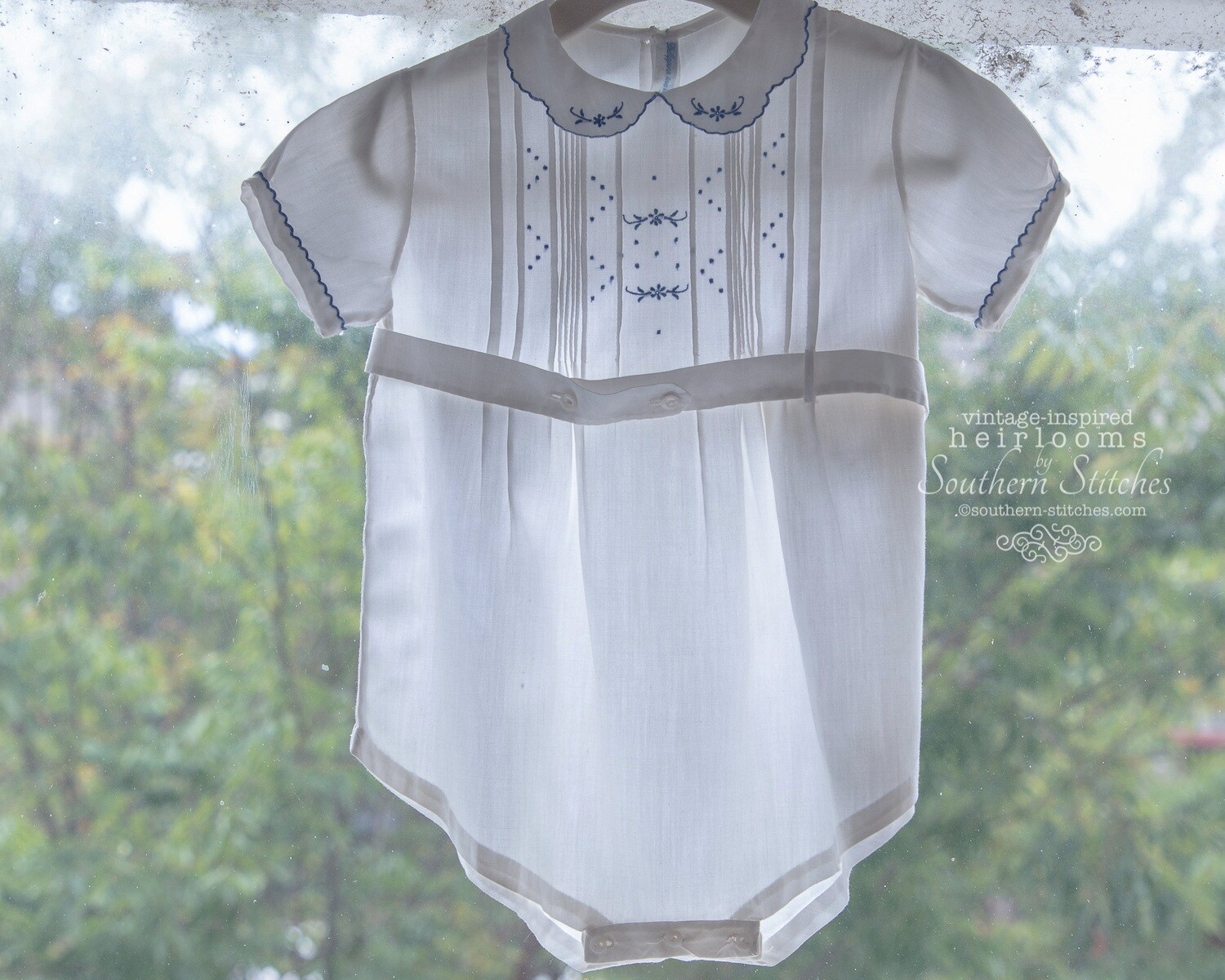 Vintage Boy Belted Bubble