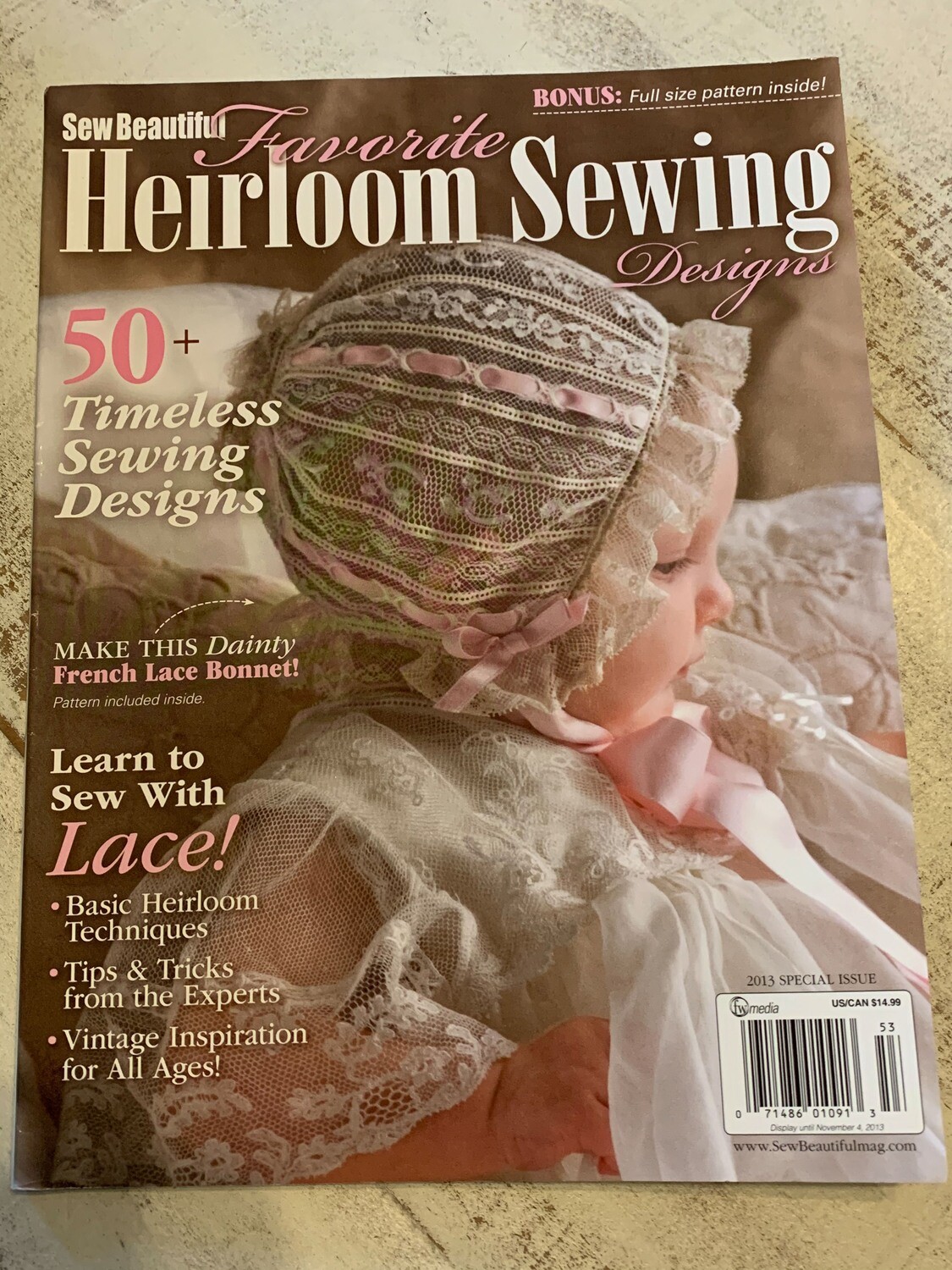 Sew Beautiful Favorite Heirloom Sewing Designs - Special Edition