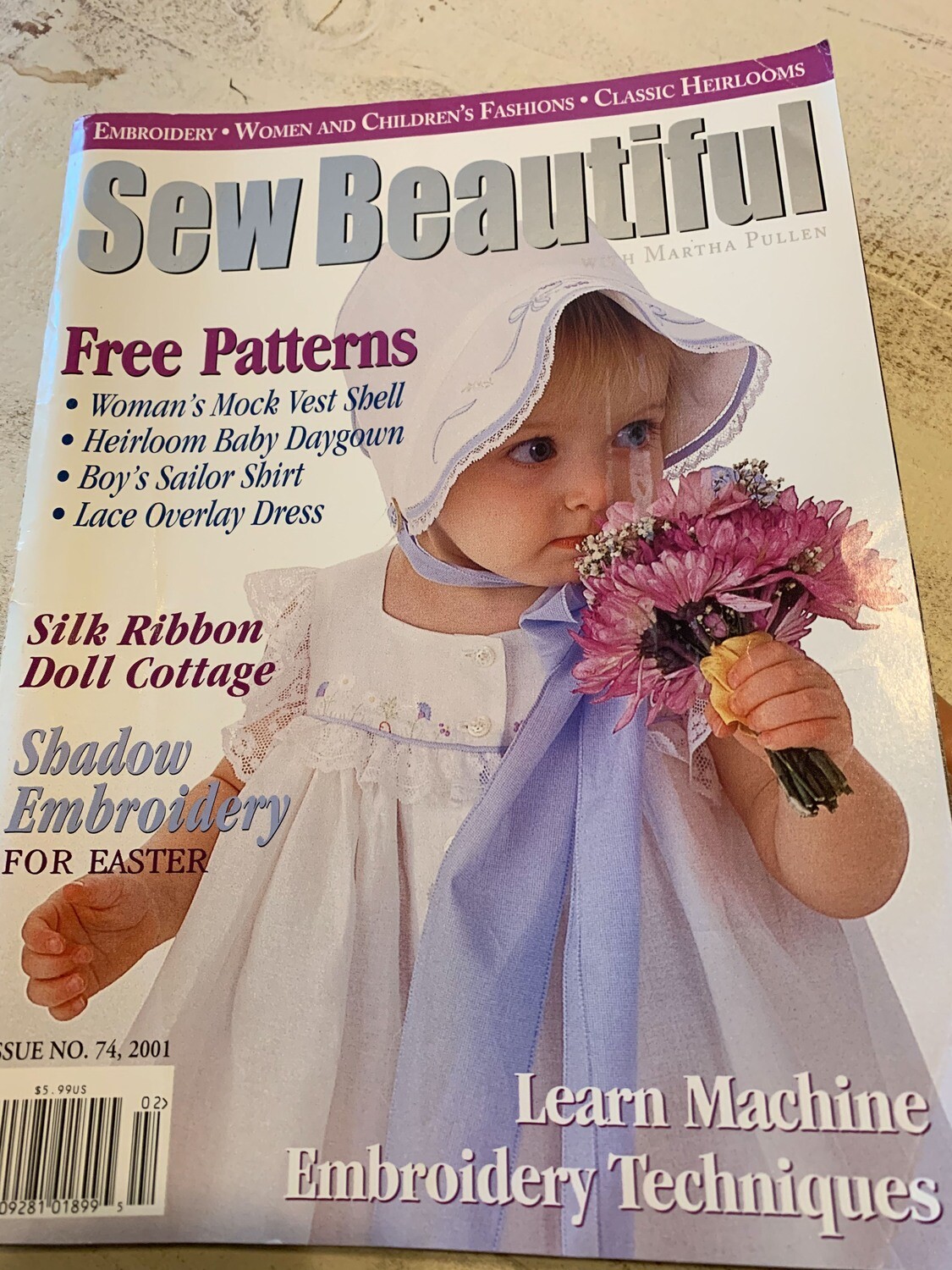 Sew Beautiful Issue #74 2001