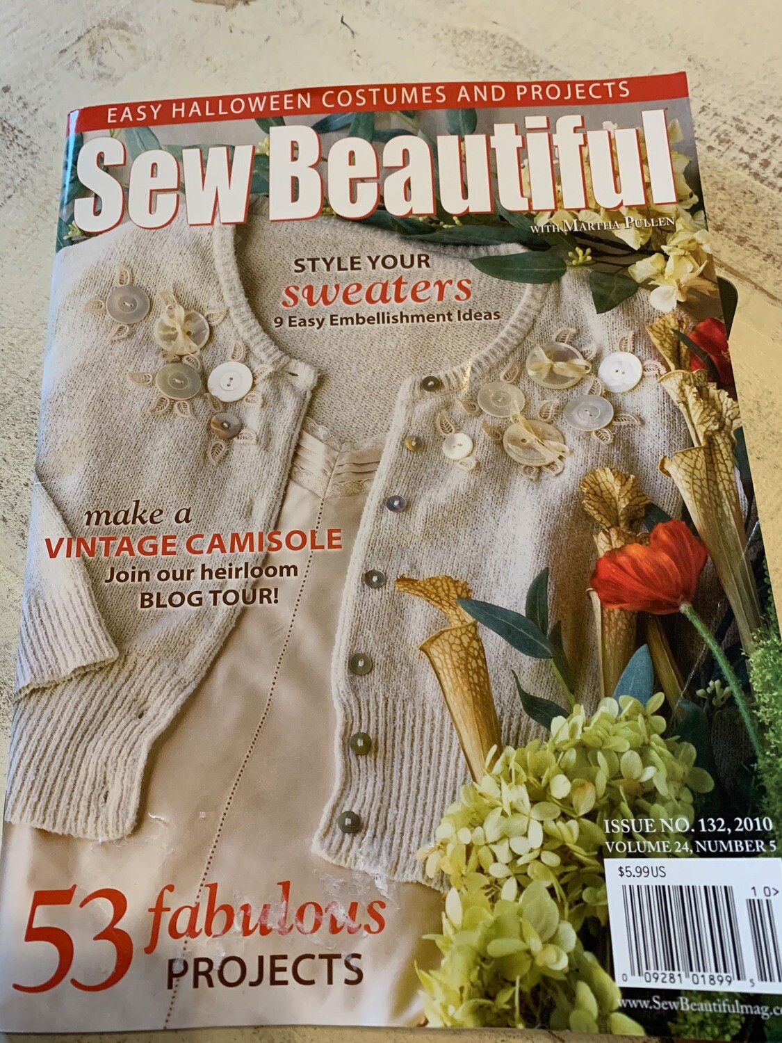 Sew Beautiful Issue #132 2010
