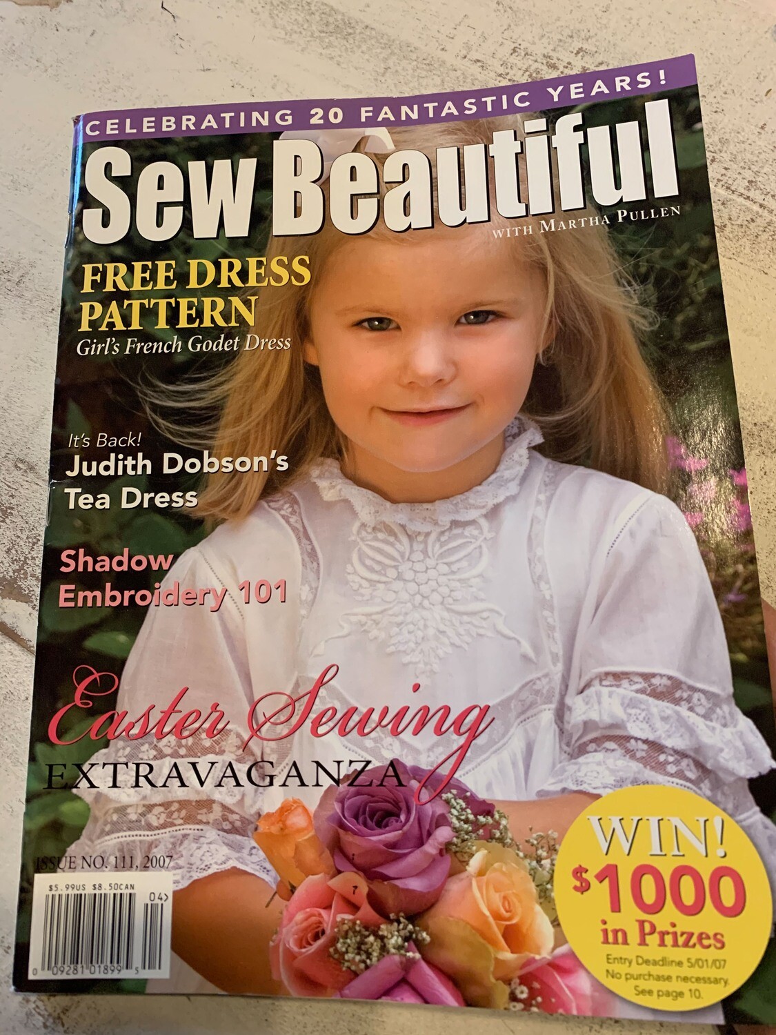 Sew Beautiful Issue #111 2007 - rare!