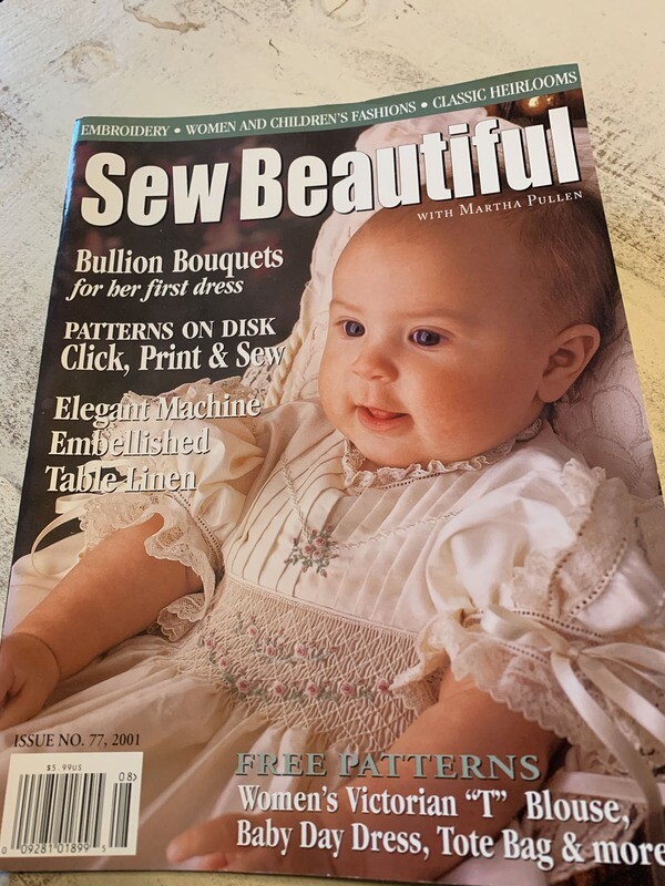 Sew Beautiful Issue #77 2001