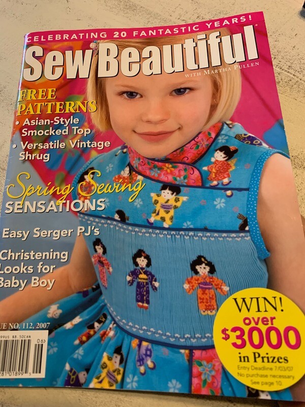 Sew Beautiful Issue #112 2007