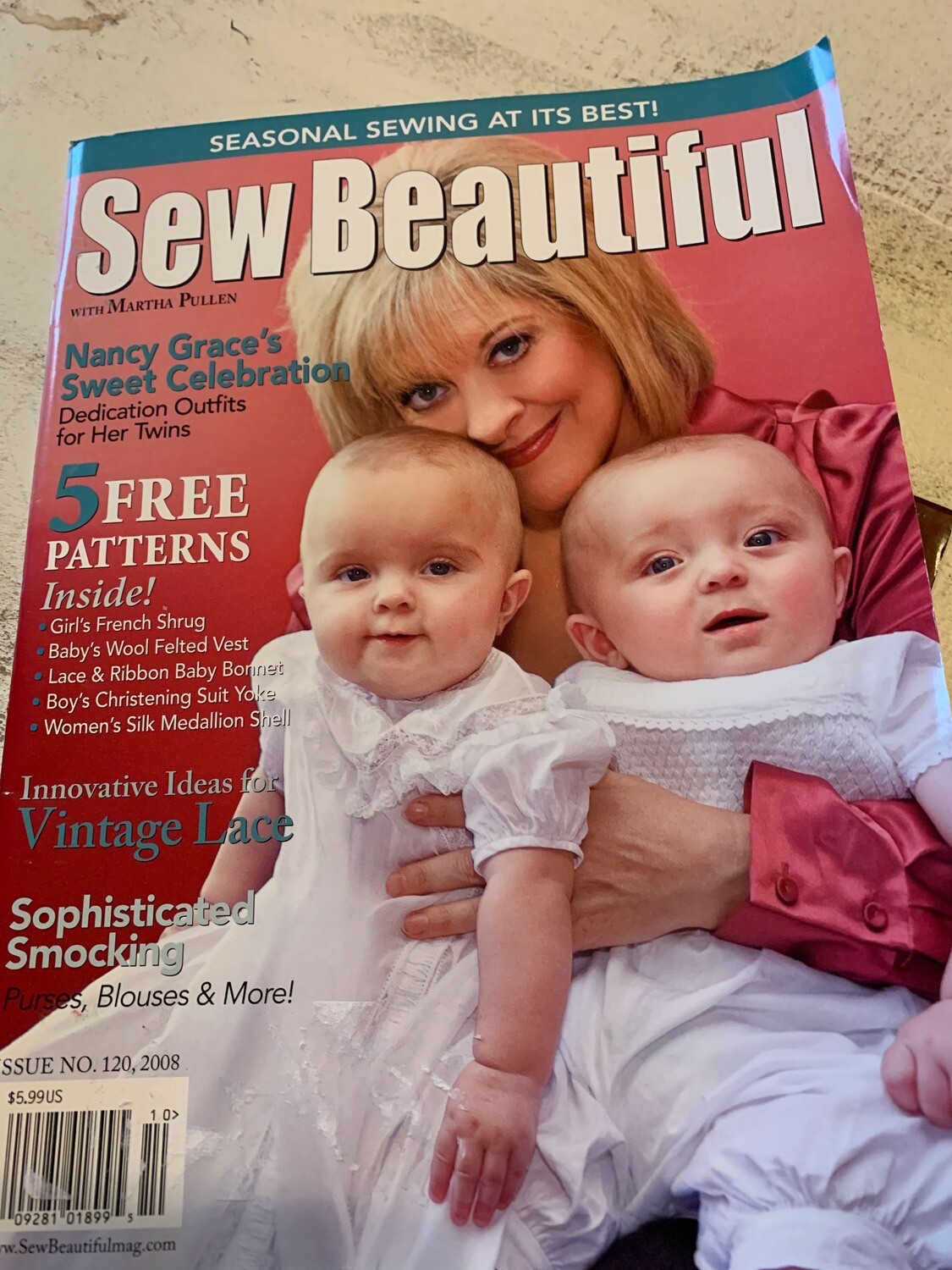 Sew Beautiful Issue #120 2008 - rare!