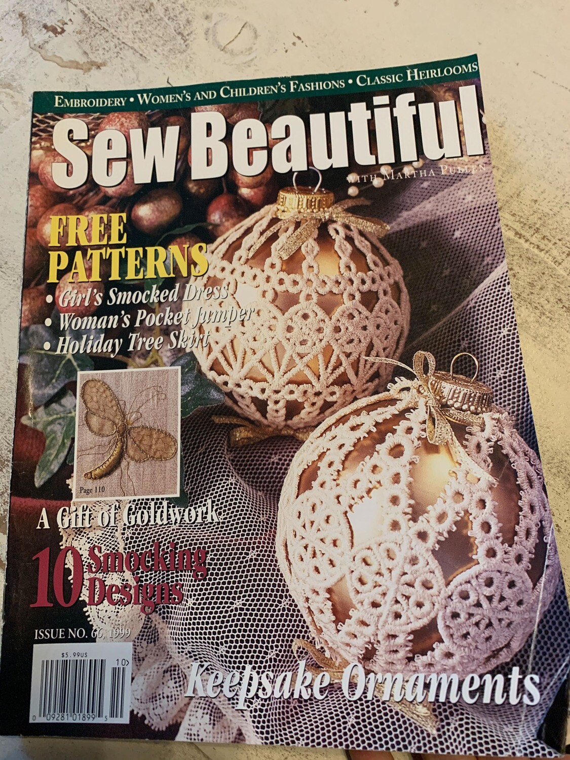 Sew Beautiful Issue #66 1999