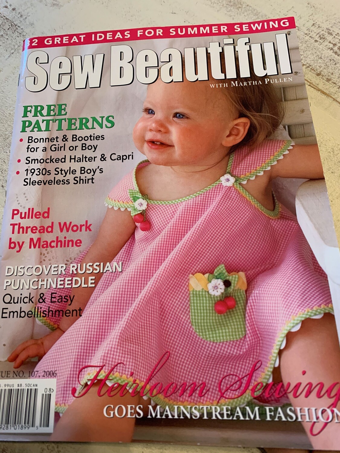 Sew Beautiful Issue #107 2006 - rare!