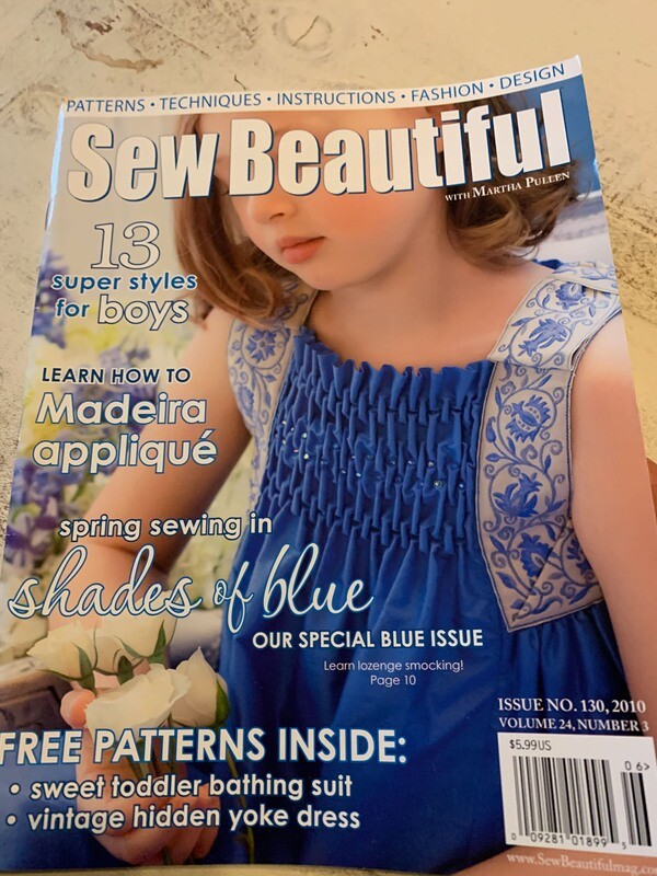 Sew Beautiful Issue #130 2010 -rare!